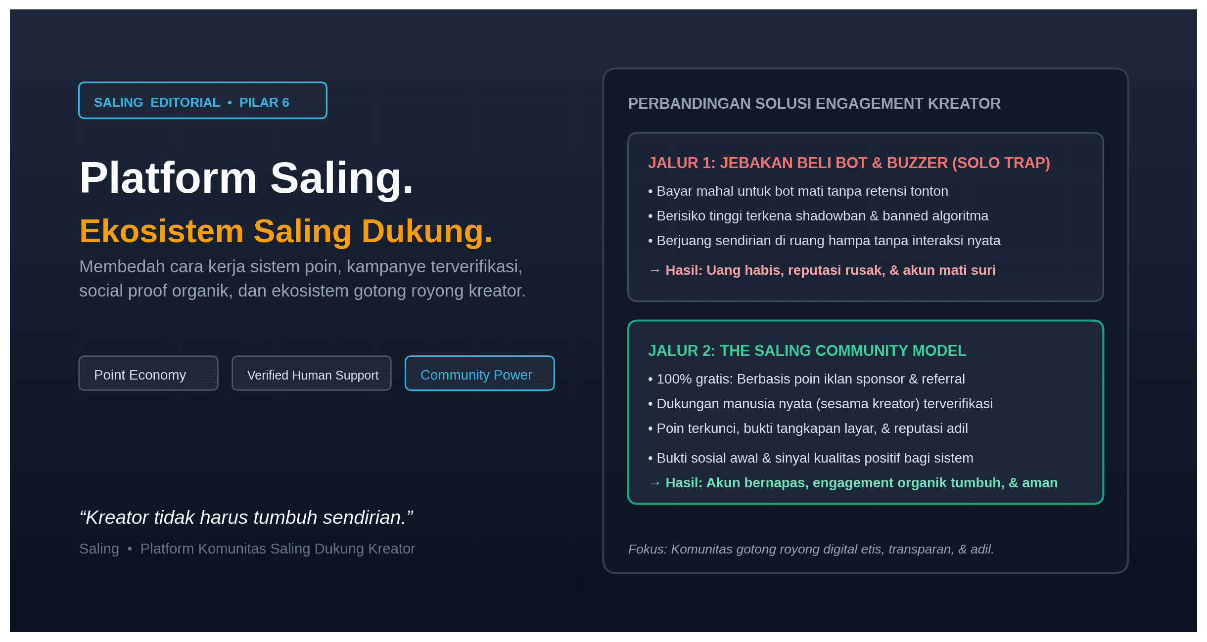 Apa Itu Platform Saling dan Bagaimana Cara Kerjanya